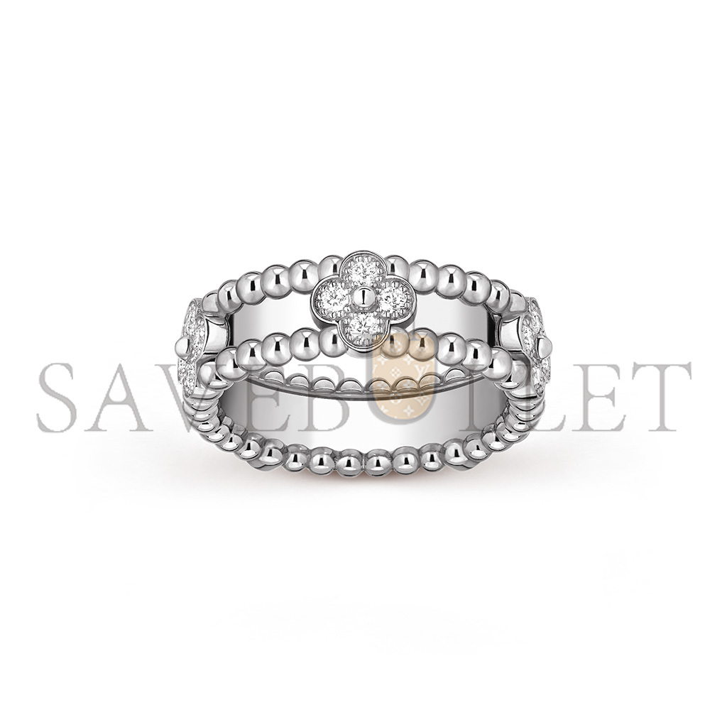 V*N CL*F arpels perlÉe sweet clovers ring vcarp6mn00